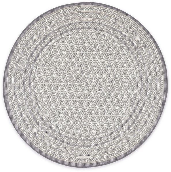 DomDeco Outdoorteppich In- & Outdoor Teppich Rund FINN - Y, Rund
