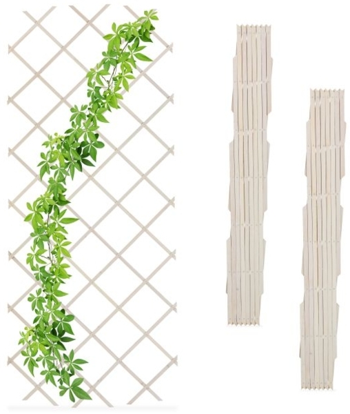 Ausziehbares Rankgitter 3er Set 10048815