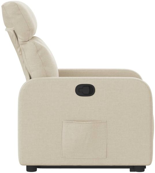 vidaXL Relaxsessel mit Aufstehhilfe Creme Stoff 3206707 Bild 10