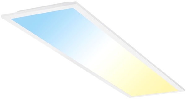 LED Aufbau Panel, weiß, dimmbar, Fernbedienung, L 100 cm