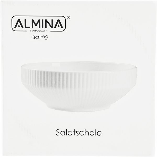 Borneo Servier- & Salatschale aus hochwertigem Porzellan - 23x8 cm Bild 5