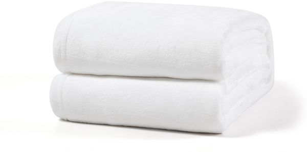 Wohndecke kuschelig warm, 2er Pack 150x200, Leonado Vicenti, Kuscheldecke flauschig weich, Einfarbig,2er Set