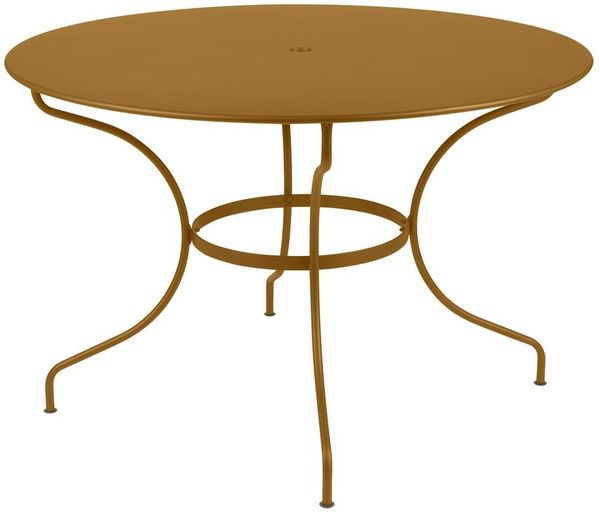 Opéra+ Outdoor-Tisch rund Ø117 cm Lebkuchen
