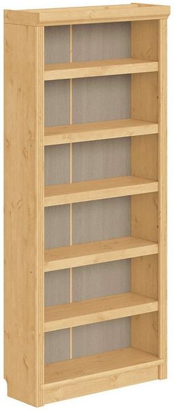 OTTO home Bücherregal Soeren Regal B/T/H: 80/29/185 cm, 6 Fächer, aus massiver Kiefer, FSC®-zertifiziert