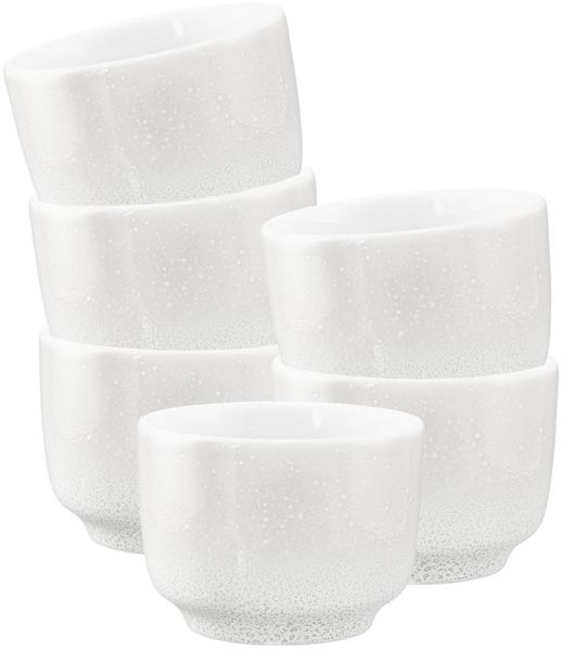 Seltmann Weiden Sento Home Kaffeetasse ohne Henkel 210 ml 6er Set - Aura white