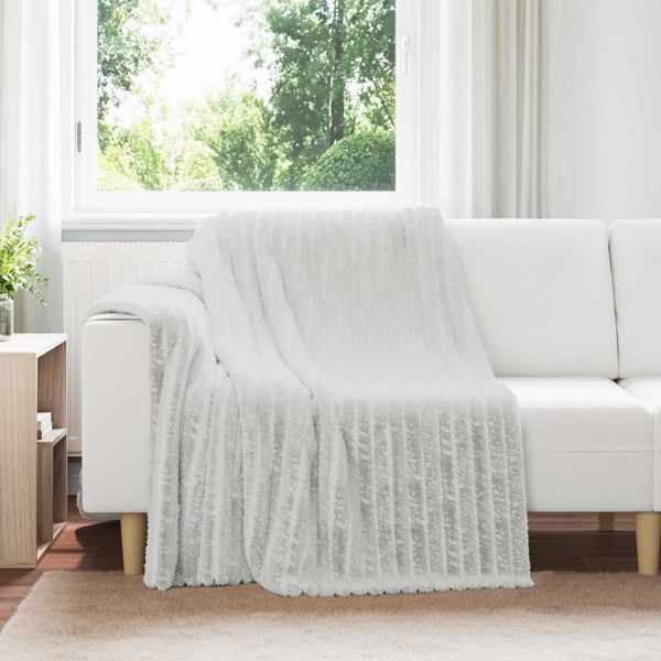 vidaXL Wohndecken 6 pcs Grau 200 x 150 cm Fleece 42016878