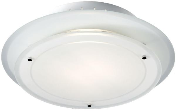 Design Deckenlampe aus Metall und Glas