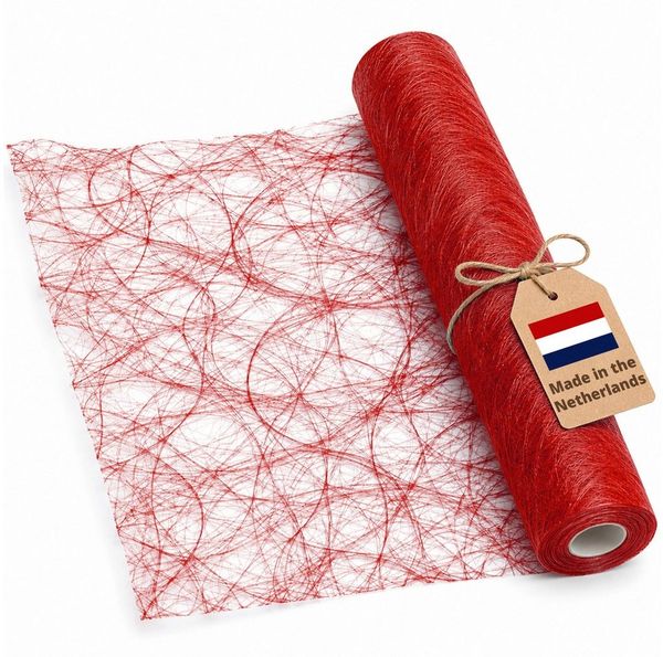 DecoHomeTextil Heimtextilmanufaktur Tischläufer Deco Netz Tischband Dekoration Dekor Breite 30cm Farbe+Länge wählbar