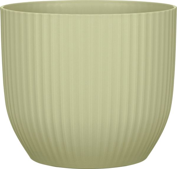 Scheurich Blumentopf Kunststoff Ø 13 x 11,5 cm gentle green