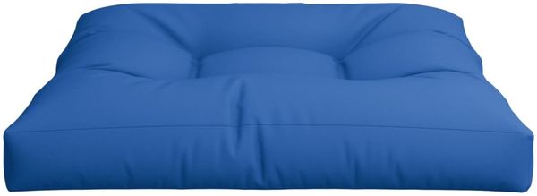 vidaXL Palettenkissen Königsblau 80x80x12 cm Stoff 360501 Bild 5