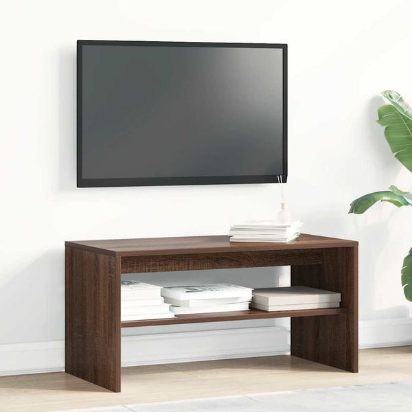 vidaXL TV-Schrank Braun Eiche-Optik 80x40x40 cm Holzwerkstoff 859115 Bild 3