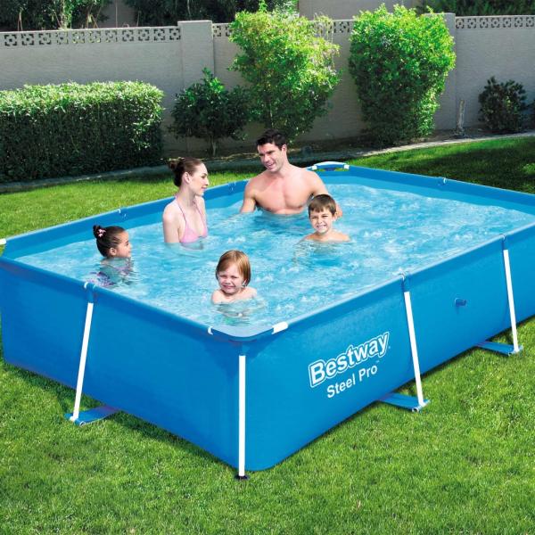 Bestway Steel Pro Schwimmingpool mit Stahlrahmen 259x170x61 cm 56403 3202414