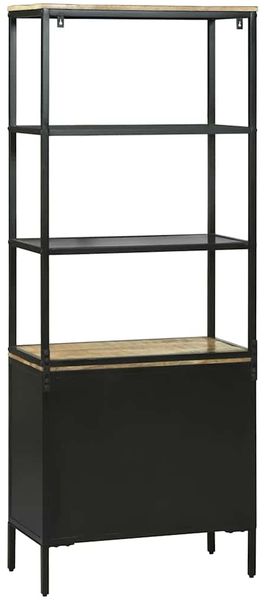 vidaXL Highboard Braun 70 x 35 x 180 cm Massivholz Mango 3310126 Bild 6
