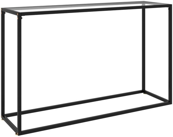 vidaXL Konsolentisch Transparent 120 x 35 x 75 cm Hartglas [322815]