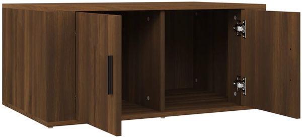 vidaXL Couchtisch Braun Eichen-Optik 80x50x36 cm Holzwerkstoff 816519 Bild 6