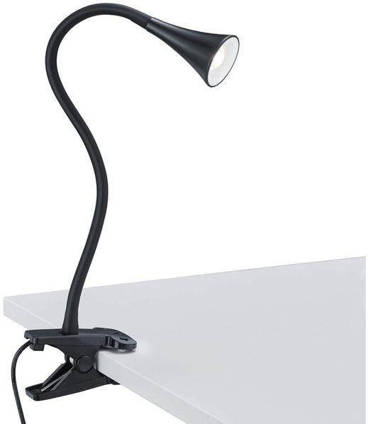 TRIO Leuchten 'Viper' LED-Klemmleuchte, Schwarz