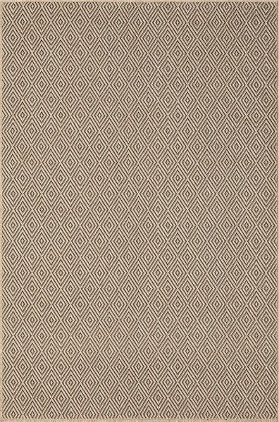 the carpet Teppich Kansas, rechteckig, Höhe: 1 mm, moderner robuster In und Outdoor Teppich Jute Look
