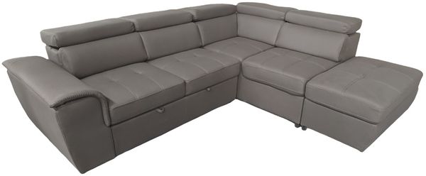 HTI-Living Ecksofa Ecksofa Sandy mit Ottomane rechts, Stück 1 Teile, Polsterecke mit Bettfunktion und Stauraum Couch
