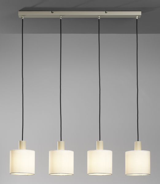 Pendelleuchte SANSIBAR JORDSAND BHT 88x150x16 cm beige Hängelampe Hängeleuchte Pendellampe