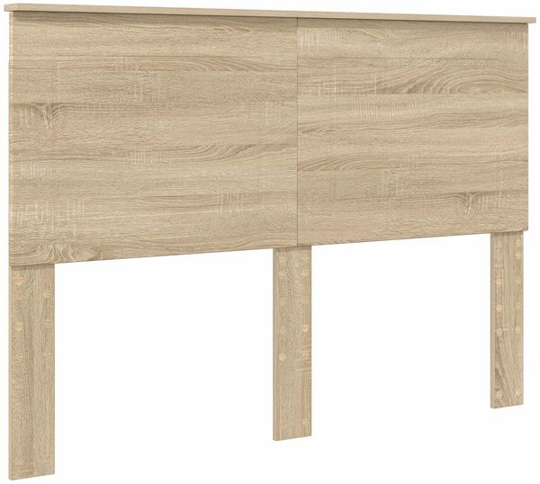 vidaXL Bettrahmen Sonoma-Eiche 140 x 200 cm Ingenieurs Holz 3409463 Bild 7