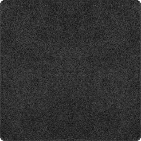 vidaXL Anti-Rutsch Shaggy Teppich Dunkelgrau 200 x 200 cm PP 4019771