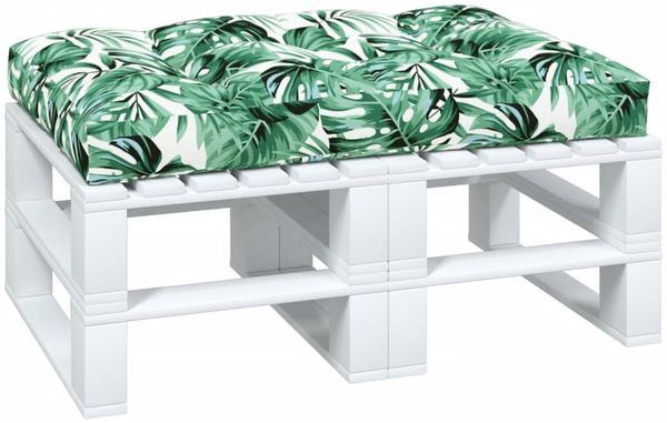 vidaXL Palettenkissen Grün 120x80x12 cm Stoff 360525 Bild 3