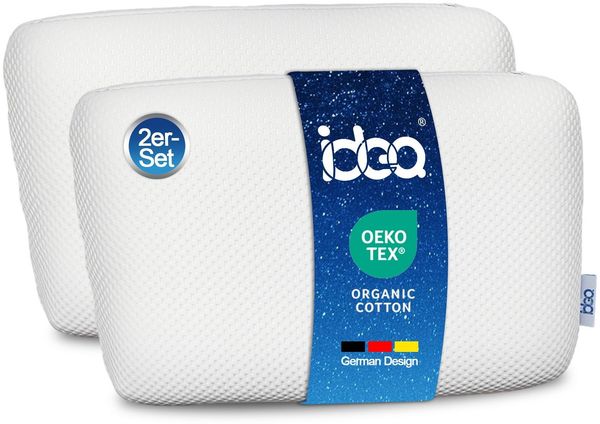 Kopfkissen Kopfkissen, Ergonomisches Memory Foam Kissen, Nackenkissen, Kissen 60 x 40 x 11cm