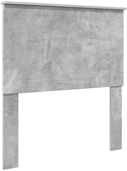 vidaXL Bettrahmen Beton Grau 90 x 190 cm Massives Kiefernholz 3411067 Bild 6