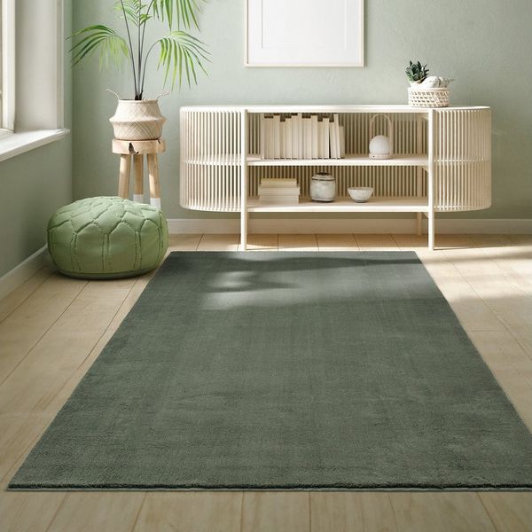 the carpet Teppich Relax, rechteckig, Höhe: 16 mm, waschbarer Wohnzimmer Teppich modern rutschfest, Kundenliebling