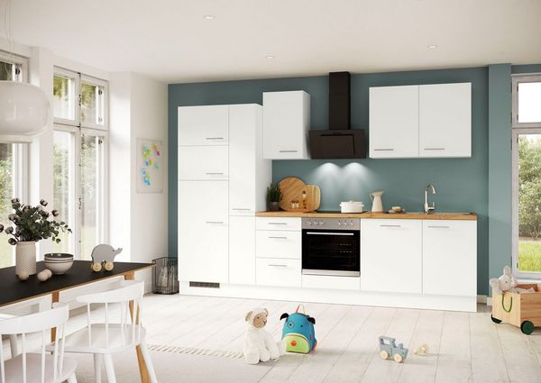 IMPULS KÜCHEN Auszugsunterschrank "Prag und Valencia", Breite/Höhe: 40/72,3 cm, mit Soft-Close vormontiert, mit Auszug, mit Behälter für Wertstofftrennung