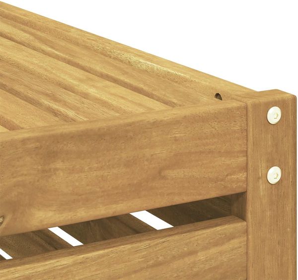 vidaXL 5 Stück Outdoor-Sofagarnitur Polyester Weiß 3391123 Bild 8