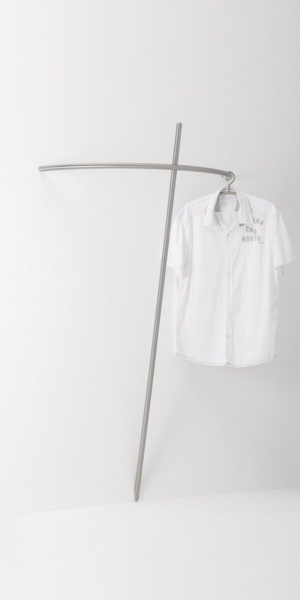 Garderobe Brent aus Edelstahl