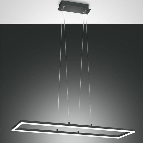 FABAS LUCE No. 3394-45-282 LED Pendelleuchte Bard anthrazit 92x32 dimmbar