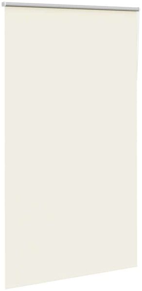 vidaXL Verdunkelungsrollo Cremeweiß 130x230cm Stoffbreite 126,6cm 4011732 Bild 3