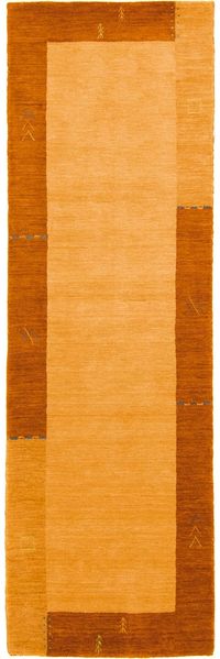 Gabbeh Teppich - Indus »Tella« 300x80 cm - gold - läufer