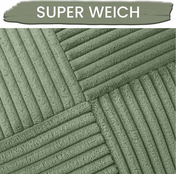 Amilian Dekokissen mit Füllung und Kissenbezug - 2er Set - Zierkissen, Sofakissen, Kissen, (2 Stück), 40x40 cm, Kuschelkissen, Kopfkissen mit Kissenfüllung