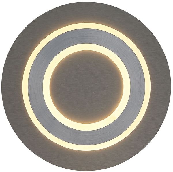 LED Deckenleuchte, Metall, Anthrazit, grau, 3000K, D 32 cm Bild 9