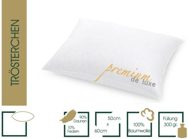 HANSKRUCHEN Kuschelkissen Premium de Luxe Trösterchen - 50 x 60 cm - 0,350 kg Bild 5