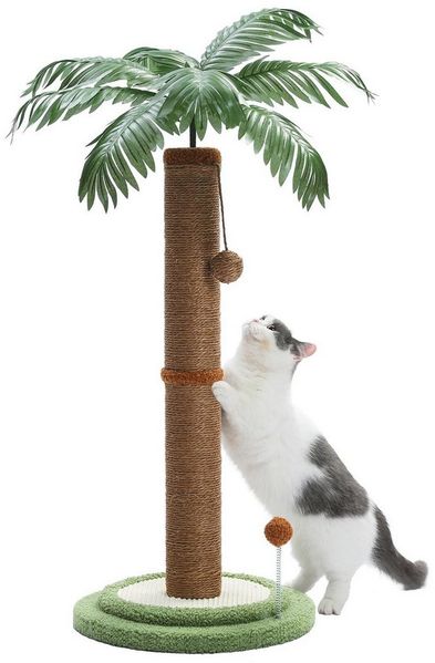 Purpurra Kratzbaum Kokospalme Katze Kratzbaum,85 cm
