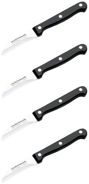 Justinus Schälmesser KÜCHENCHEF, L 18 cm, Edelstahl, Griff aus Bakelit, Spülmaschinengeeignet