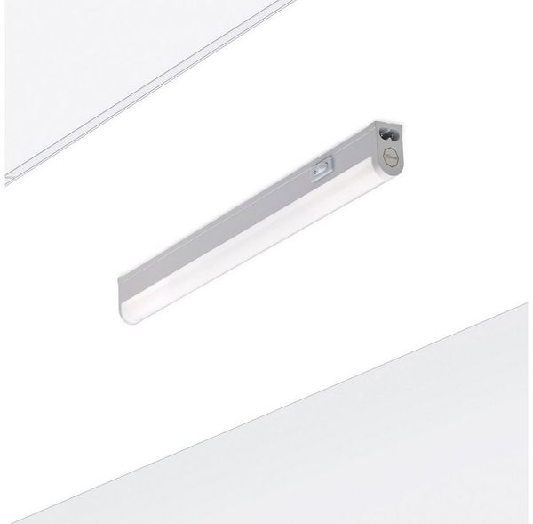 Oktaplex lighting LED Unterbauleuchte Riga Unterschranklampe 28cm 370lm 4W, LED, warmweiß, 4000K Unterbauleuchte Küche erweiterbar Lichtleiste 230V