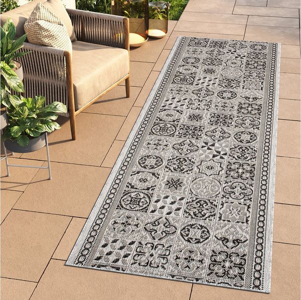 Tapiso Küchenläufer MELISSA, rechteckig, Höhe: 6 mm, Indoor & Outdoor, UV-beständig, wetterfest, modern