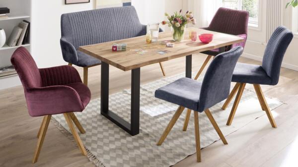 Polsterbank OKLAHOMA Sitzbank Bezug Stoff cappuccino Bild 3