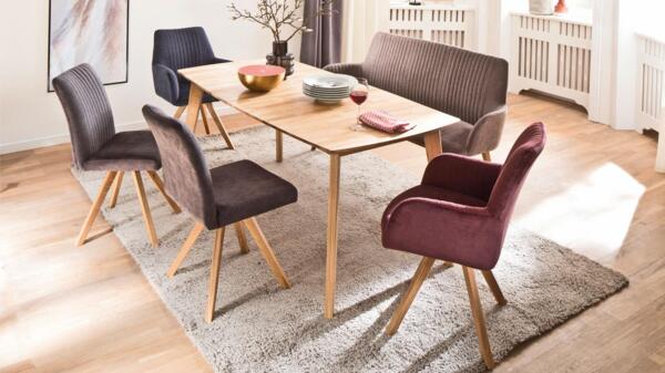 Polsterbank OKLAHOMA Sitzbank Bezug Stoff cappuccino Bild 2