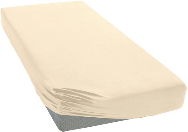 Janine Jersey Elastic Spannbetttuch | 90x190 cm - 100x220 cm | leinen
