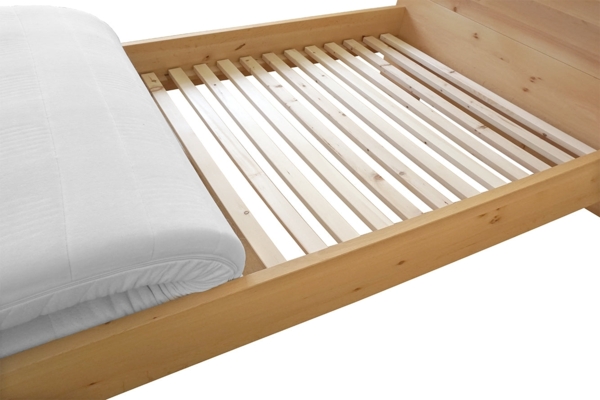 EASY-VLEX-ZIRBE Massivholz-Lattenrost - aus Alpenland-Zirbe Zirbe / Arve ohne Oberfläche / 70 x 200 cm Bild 3