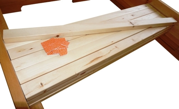 EASY-VLEX-ZIRBE Massivholz-Lattenrost - aus Alpenland-Zirbe Zirbe / Arve ohne Oberfläche / 70 x 200 cm Bild 5