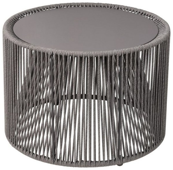 blomus Beistelltisch -ROPE- Anthrazit Outdoor-Tisch: Elegantes Design für Innen & Außen, Outdoorgeeignet, Wetterfest, Zeitlos, Hochwertig