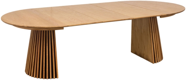 Kulissen-Esstisch >Osaka< ausziehbar bis 240cm, Eiche furniert - 120/160/200/240x75cm (DxBxH)