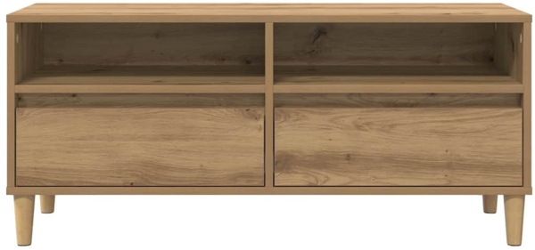 vidaXL TV-Schränk Artisan-Eiche 100 x 34,5 x 44,5 cm Holzwerkstoff 881460 Bild 5